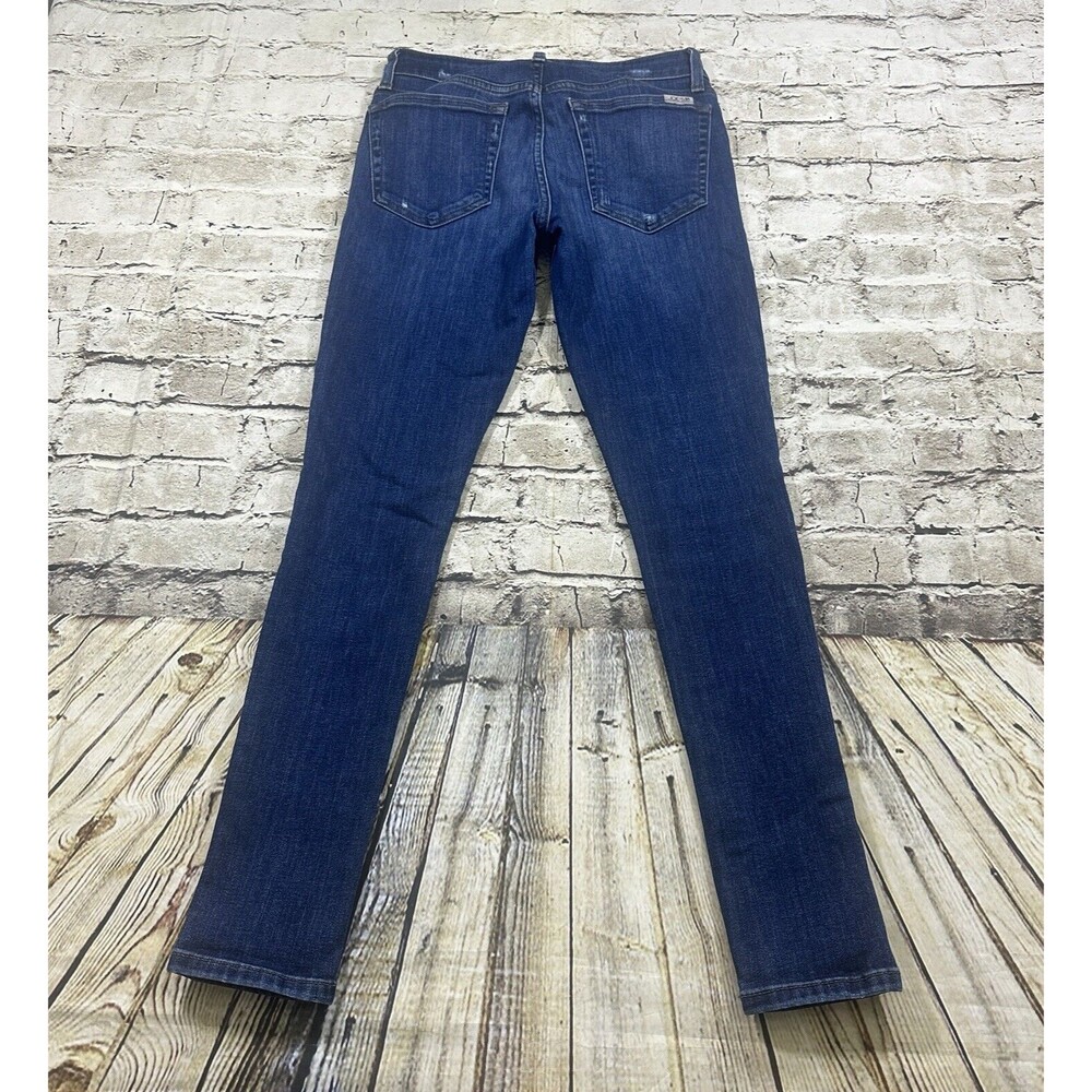 Joe's Jeans Women's 26 Blue Mid Rise Curvy Skinny Ankle Pants Rockstar - Picture 6 of 13
